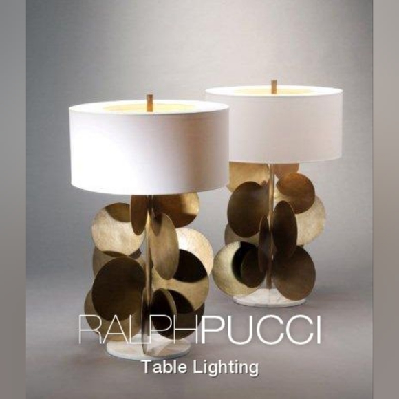 RALPH PUCCI Herve Van Der Staten 'PASTILLES 373' Statement Lamp Brass - Picture 3 of 17